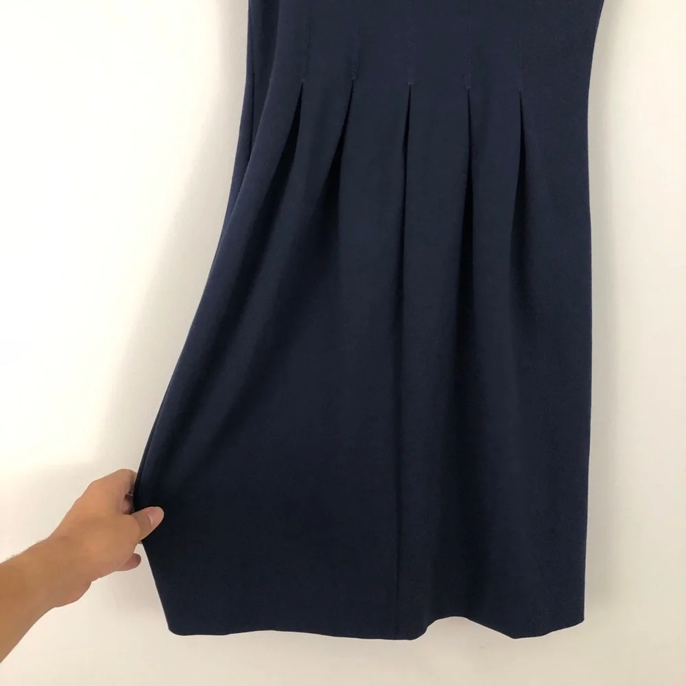 J. Crew Fit & Flare Stretch A-line Dress